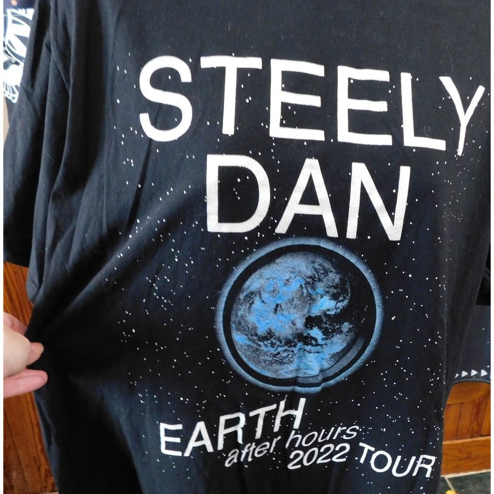 Steely Dan Earth After Hours 2022 Tour Tee Gem